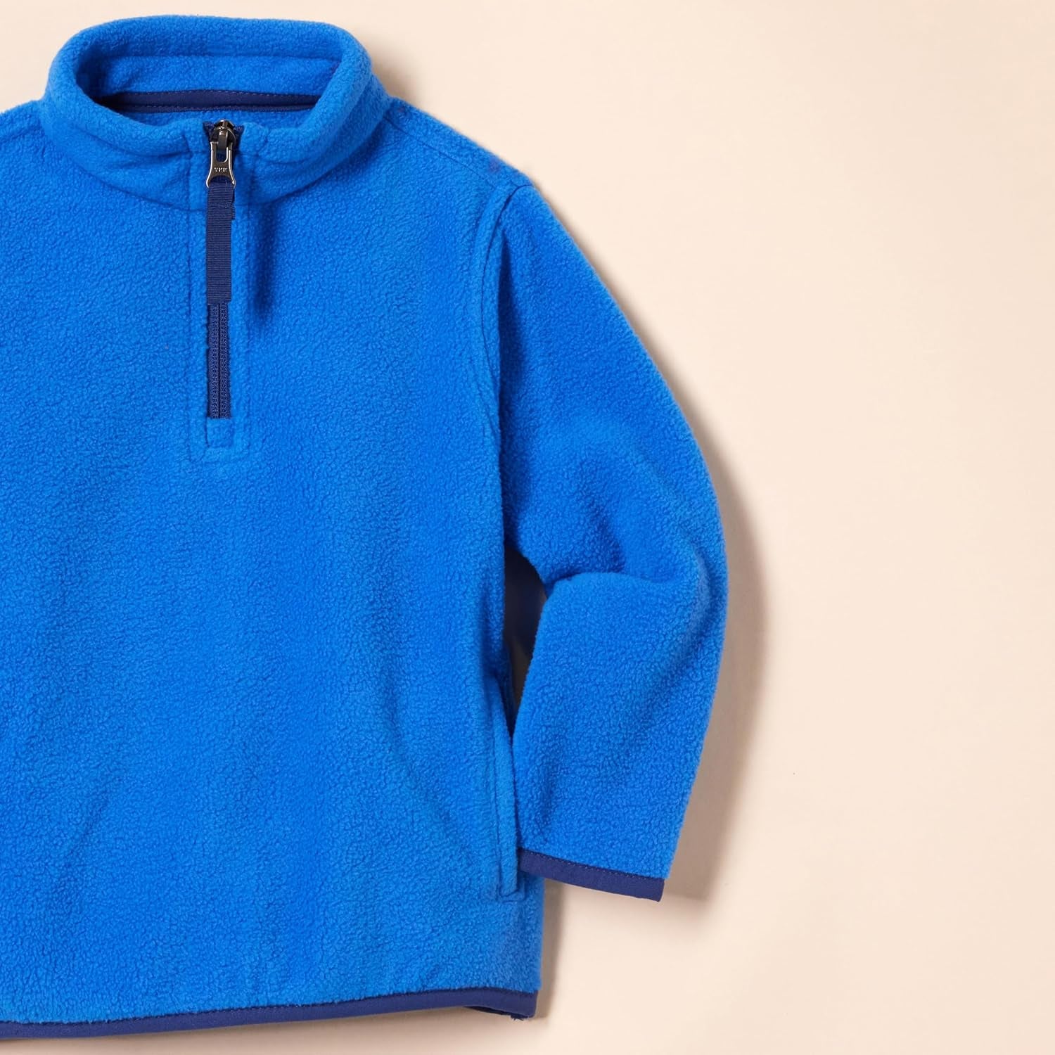Boys' Polar Fleece Quarter-Zip Pullover Jacket