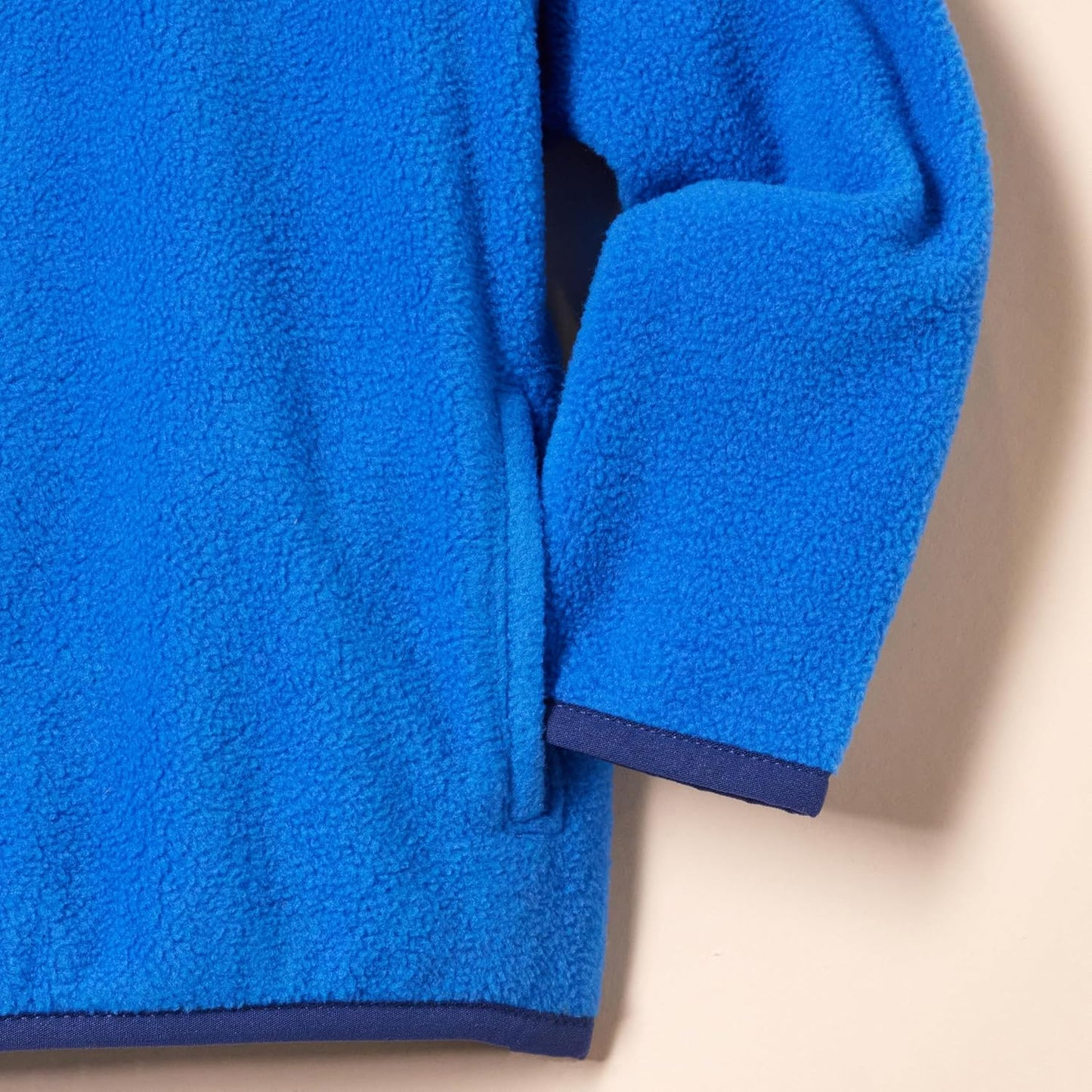 Boys' Polar Fleece Quarter-Zip Pullover Jacket